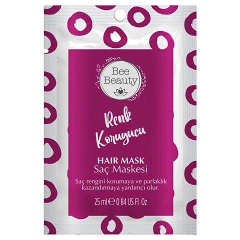Bee Beauty ماسک مو محافظ رنگ ۲۵ میلیلیتر