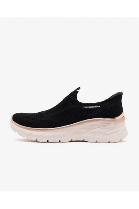 SKECHERS FASHION FIT 2.0 کفش ورزشی زنانه مشکی / رزگلد 150381TK BKRG