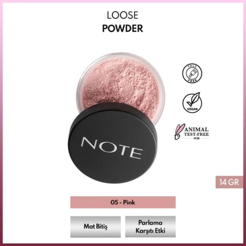 پودر فیکس Note Pink Loose Powder