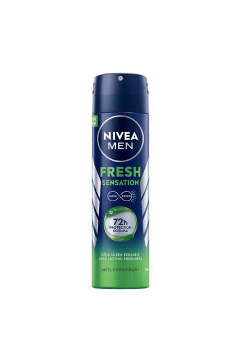NIVEA دئودورانت اسپری مردانه Fresh Sensation 150 میلی‌لیتر