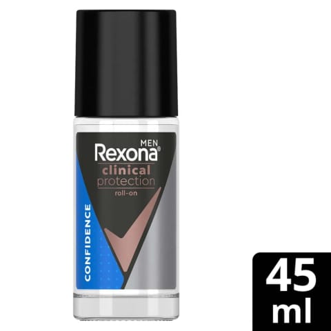 Rexona Men Clinical Protection Confidence رول‌آن مردانه ۴۵ میلی‌لیتر