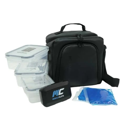 MuscleCloth Elite ست کیف ترمودار مشکی