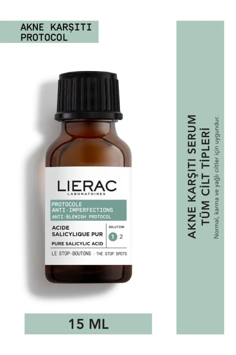 Lierac ضد آکنه سرم پاککننده، متعادلکننده و صافکننده پوست