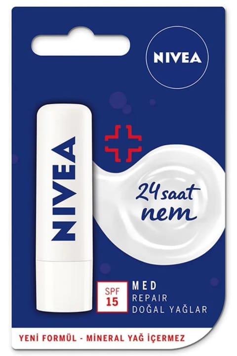 NIVEA Med Repair بالم لب ترمیمکننده ۴.۸ گرم