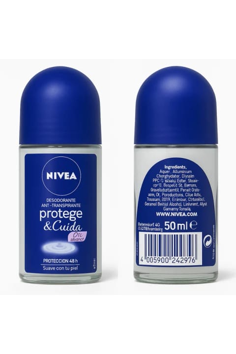 NIVEA رول‌آن زنانه ۵۰ میلی‌لیتری Protect & Care