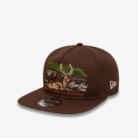 کلاه New Era Outdoor Graphic 19Twenty قهوه‌ای یونیسکس