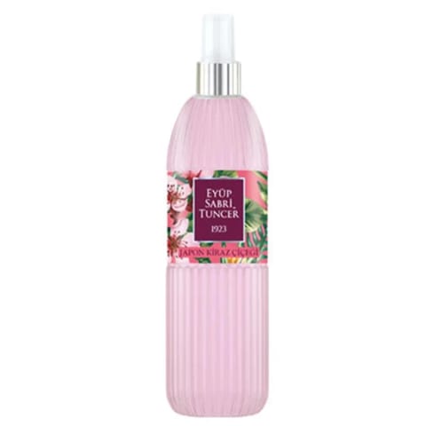ادکلن شکوفه گیلاس ژاپنی Eyüp Sabri Tuncer اسپری بطری پت استوانه‌ای 150 ml