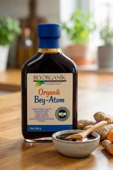 BEYORGANİK ارگانیک سفید اتم ۲۶۰ گرم (دارای آنالیز سموم و فلزات سنگین)