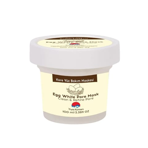 ماسک صورت چندبار مصرف Pure Korean Egg White Pore 100ml