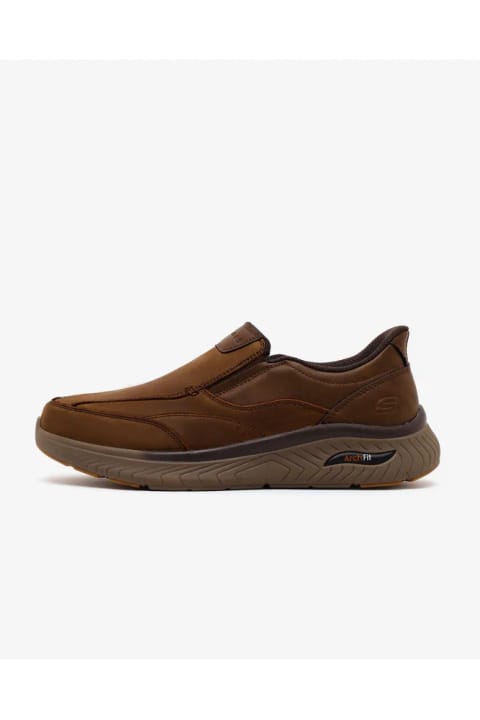SKECHERS ARCH FIT CROSSER کفش روزانه مردانه قهوهای 205869 CDB