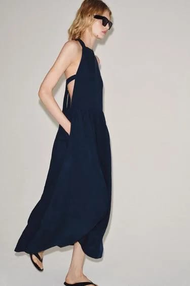 ZW COLLECTION پیراهن هالتر نک