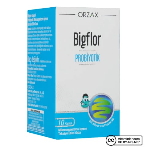 Orzax Bigflor Probiotic & Prebiotic 10 کپسول
