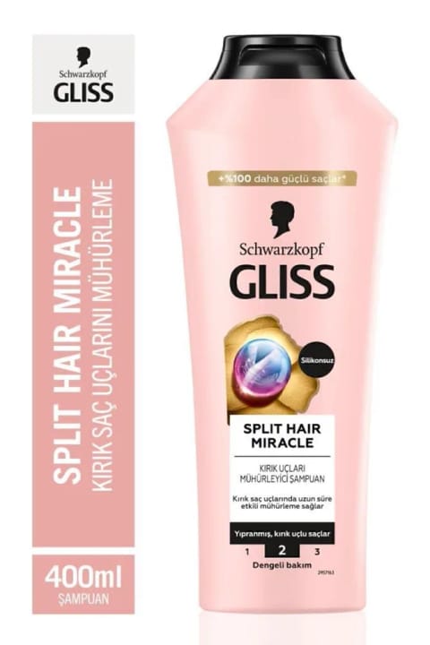 شامپو ترمیم موخوره Gliss 400 میلیلیتر