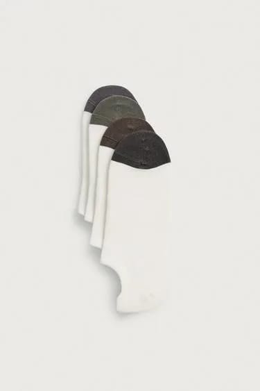 4-PACK OF NO-SHOW SOCKS