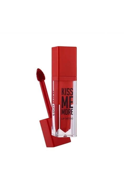 Flormar رژ لب مایع مات با ماندگاری طولانی (قرمز) - Kiss Me More Lip Tattoo