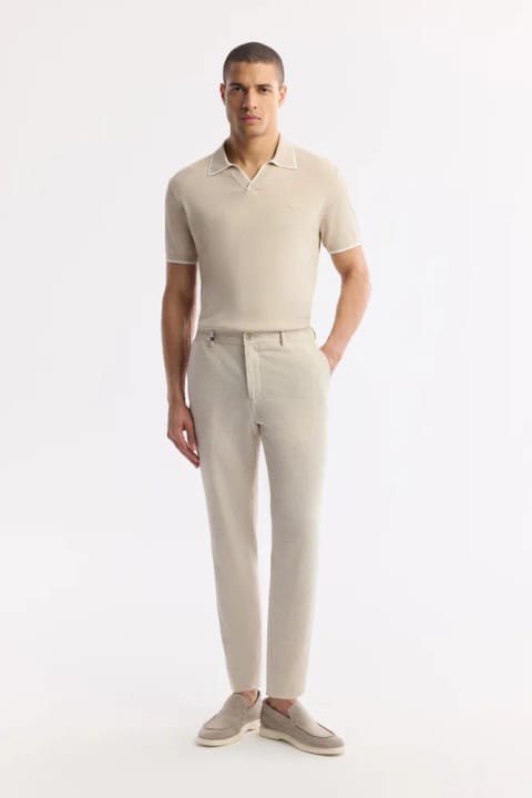 شلوار Bi-Stretch بغل جیب‌دار رنگ Taş