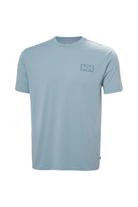 تیشرت یقهگرد مردانه Helly Hansen Skog Recycled Graphic آبی