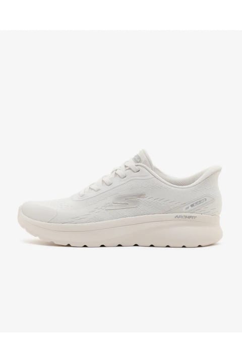 SKECHERS GO WALK ARCH FIT N-JOY کفش پیاده‌روی مردانه سفید 217075TK WHT