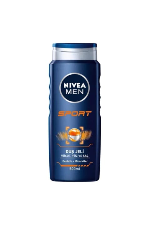 NIVEA دوش ژل مردانه اسپرت ۲۴ ساعته با طراوت ۵۰۰ میلیلیتری