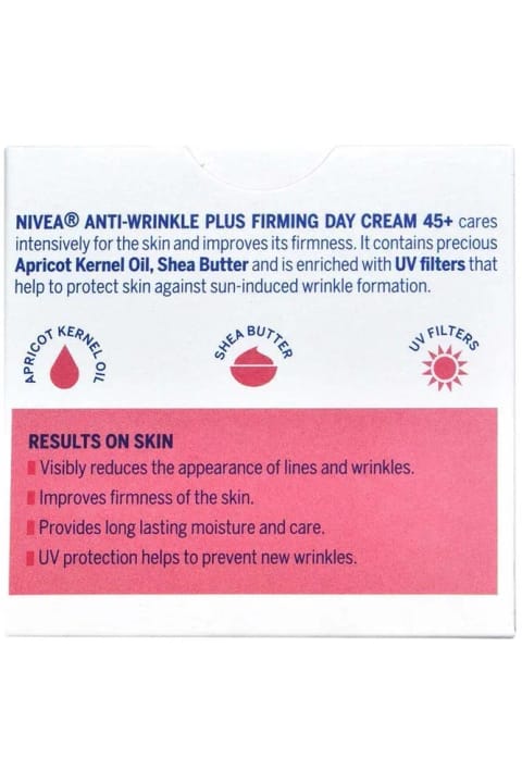 NIVEA ضد چین و چروک ترمیمکننده 45+ پوست صورت 50 میلیلیتر