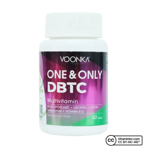 مولتی ویتامین Voonka One And Only DBTC 60 عددی