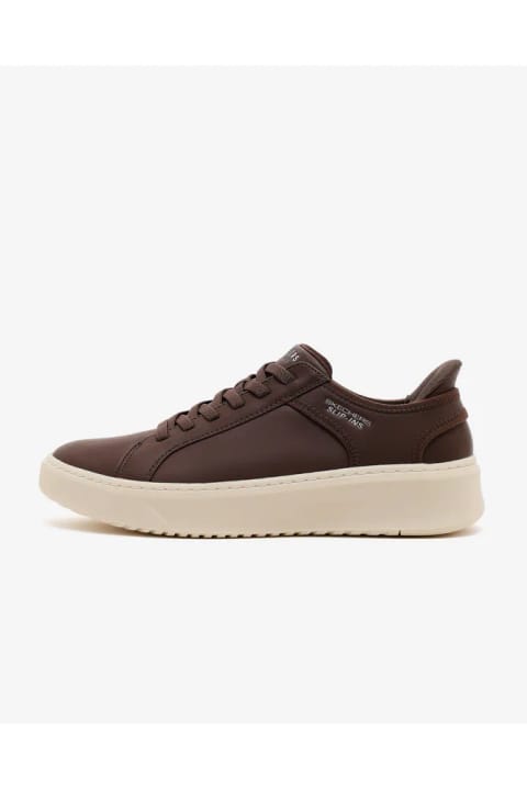 SKECHERS COURT BREAK-DOUBLE VENTED مردانه کفش اسپرت قهوهای 183177 CHOC