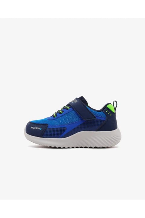 SKECHERS BOUNDER-VENTURE SQUAD پسرانه کوچک سرمهای/آبی کتانی اسپرت