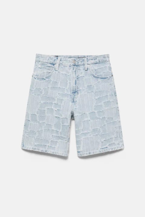 برمودا جین ژاکارد Pull&Bear