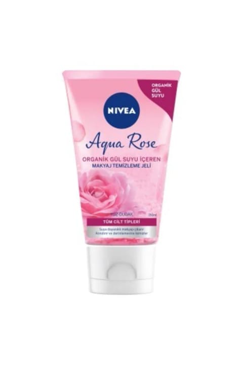 NIVEA Aqua Rose میسلار ژل پاککننده آرایش با عصاره گل رز ۱۵۰ میلیلیتر