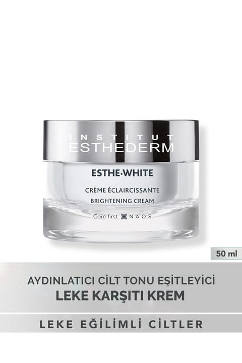 کرم روزانه روشن‌کننده Esthe-White Institut Esthederm ضد چروک و لک