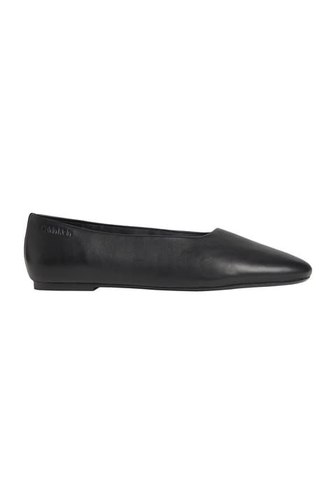 کفش لژینگ زنانه مشکی Calvin Klein با لوگو، مناسب استفاده روزمره