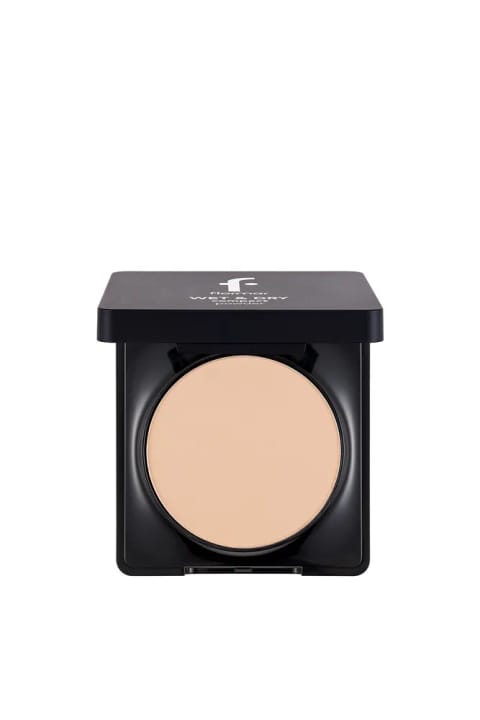Flormar تر و خشک کمپکت پودر نیمه مات کرمی