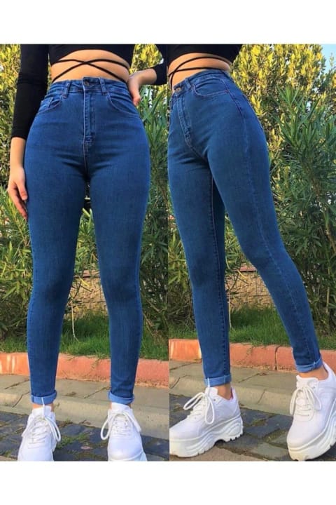 Ramrod Jeans شلوار جین تیره ساده