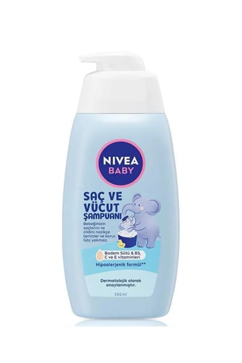 NIVEA Baby شامپو مو و بدن 500 میلیلیتر