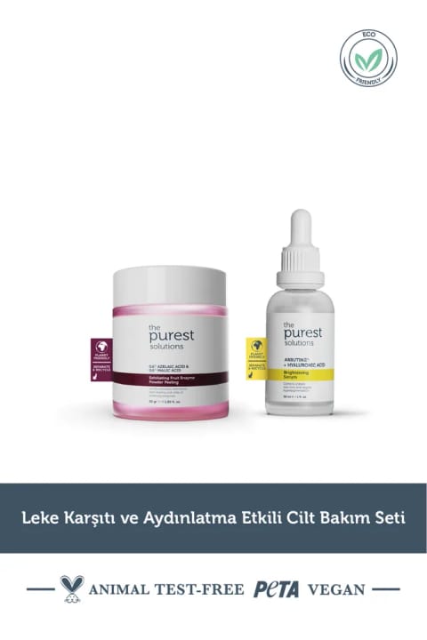 ست مراقبت از پوست ضد لک و روشنکننده The Purest Solutions
