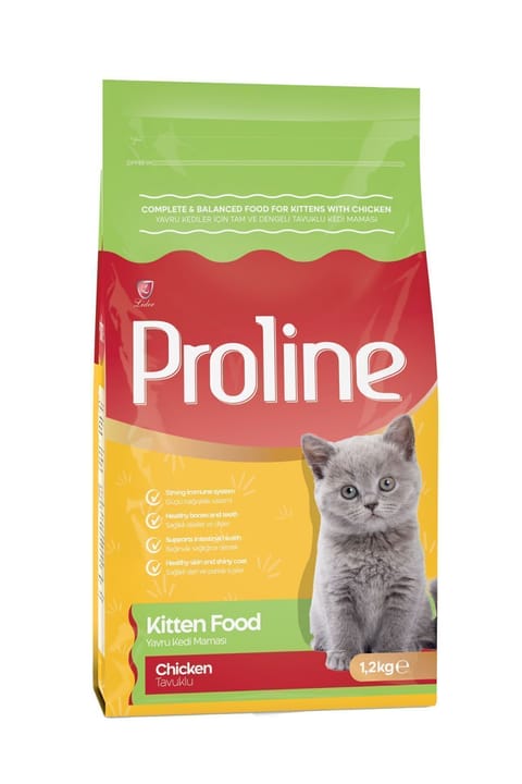 Proline Kitten غذای بچه گربه با طعم مرغ 1.2 کیلوگرم