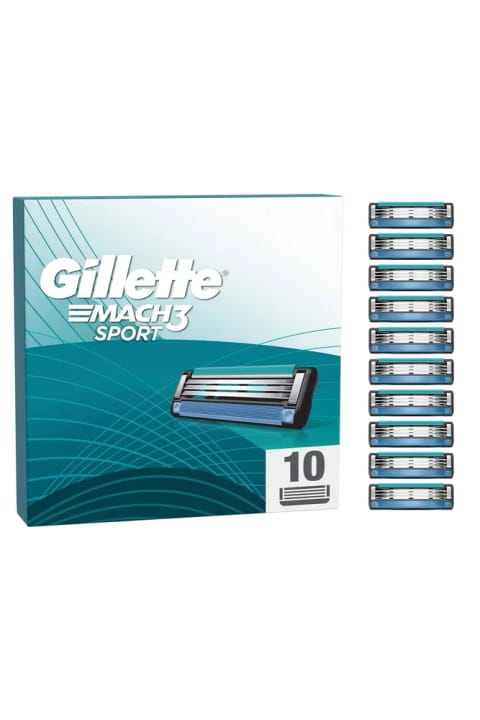 تیغ یدکی Gillette Mach3 Sport (10 عددی)