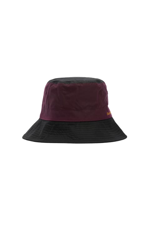 کلاه Barbour Brackley Yağlı PU71 Merlot/Black
