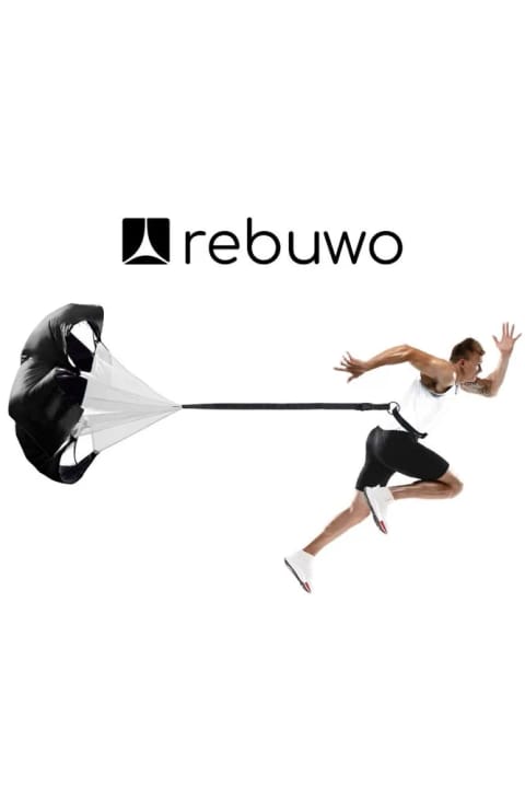 Rebuwo چتر سرعت تمرین قابل تنظیم برای دویدن