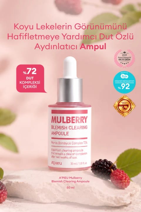میشا آمپول روشنکننده عصاره توت کاهشدهنده لکهای تیره APIEU Mulberry...