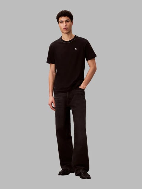 تیشرت مردانه یقه متضاد Calvin Klein