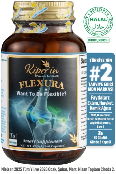Kiperin Flexura | Glukozamin، MSM، کندرویتین، صمغ آنغوزه، SAM-e، هیالورونیک اسید...
