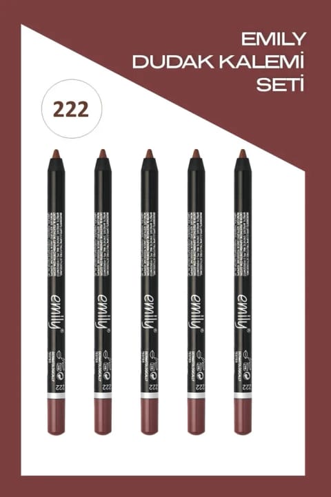 Golden Rose Emily Long Lasting Lip Pencil شماره 222 - مداد لب x5