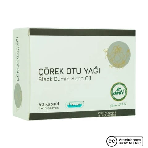 روغن سیاهدانه آنتی 60 کپسول