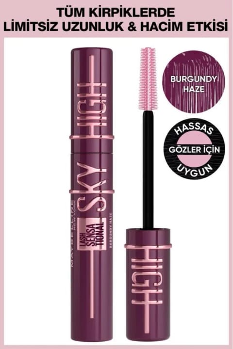 Maybelline New York Lash Sensational Sky High Burgundy Haze Mascara