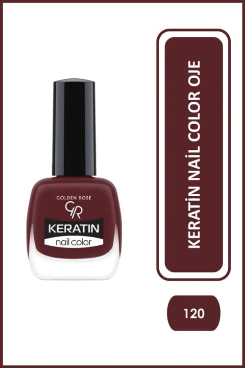 Golden Rose Keratin Nail Color - 120 - لاک ناخن کراتینه