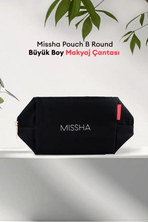 کیف لوازم آرایش بزرگ Missha Pouch B Round