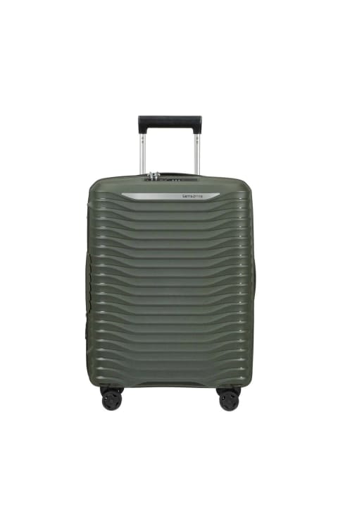 چمدان کابین‌سایز آکاردئونی Samsonite Upscape سبز تیره 55/20