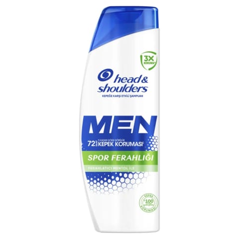 Head & Shoulders Men اسپرت تازگی منتول شامپو مردانه ضد شوره 330 میلیلیتر