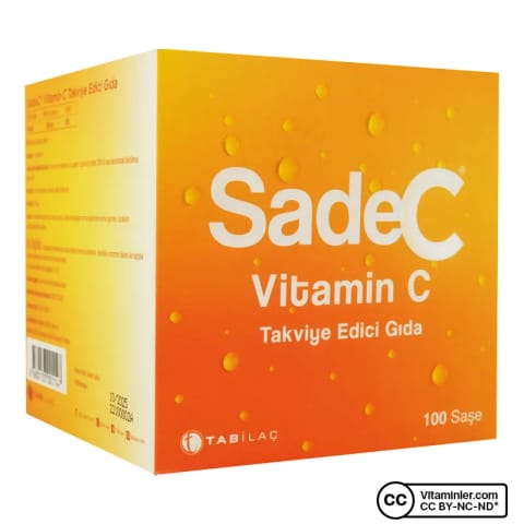 SadeC Vitamin C 1000mg 100 ساشه